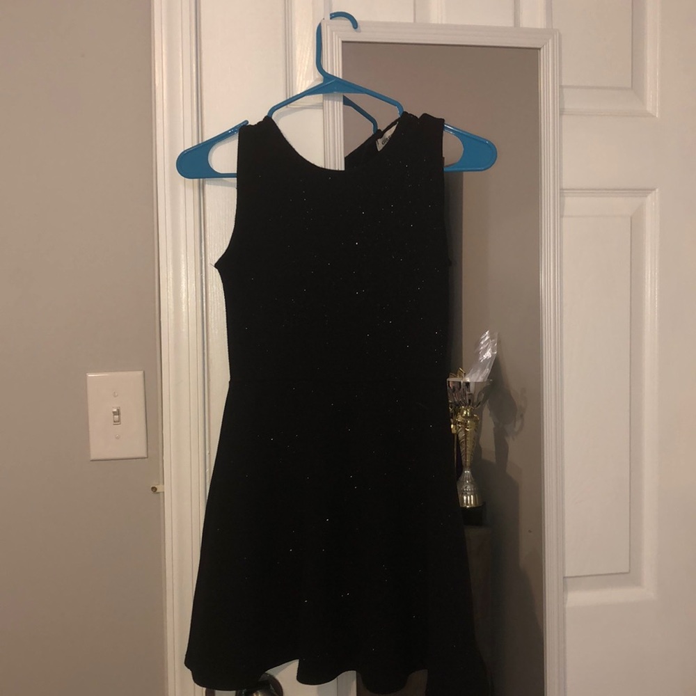 Ginger G- Black, sparkly dress
